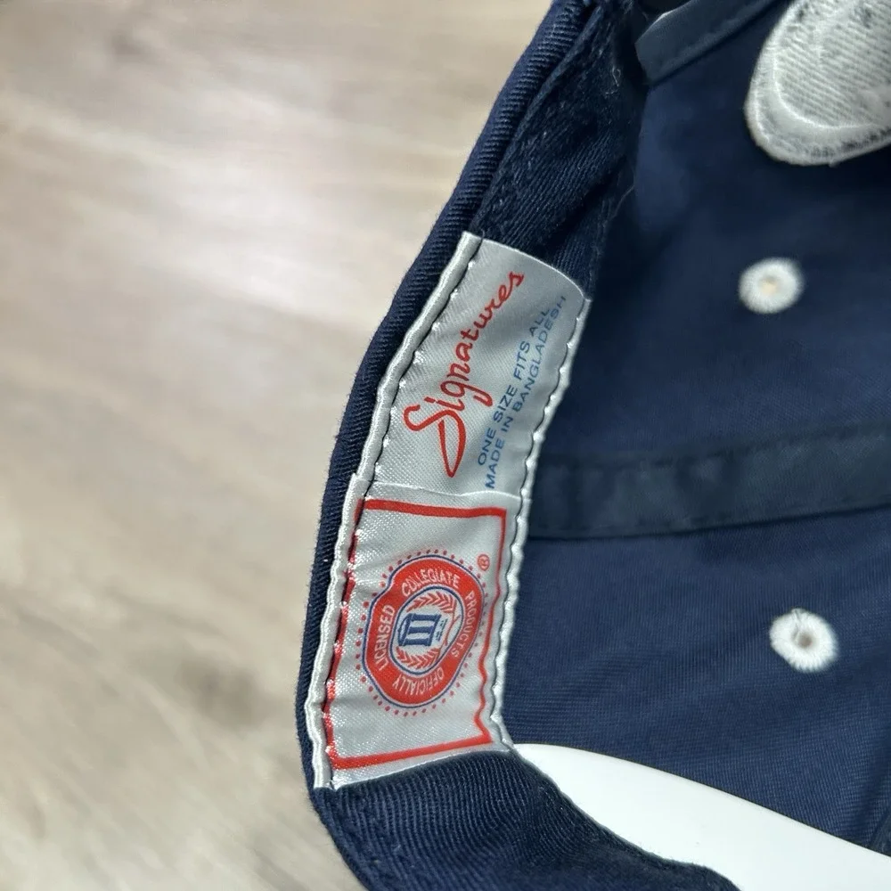 VTG Penn State Nittany Lions Snapback Hat College Signatures Blue Cap - Picture 4 of 8